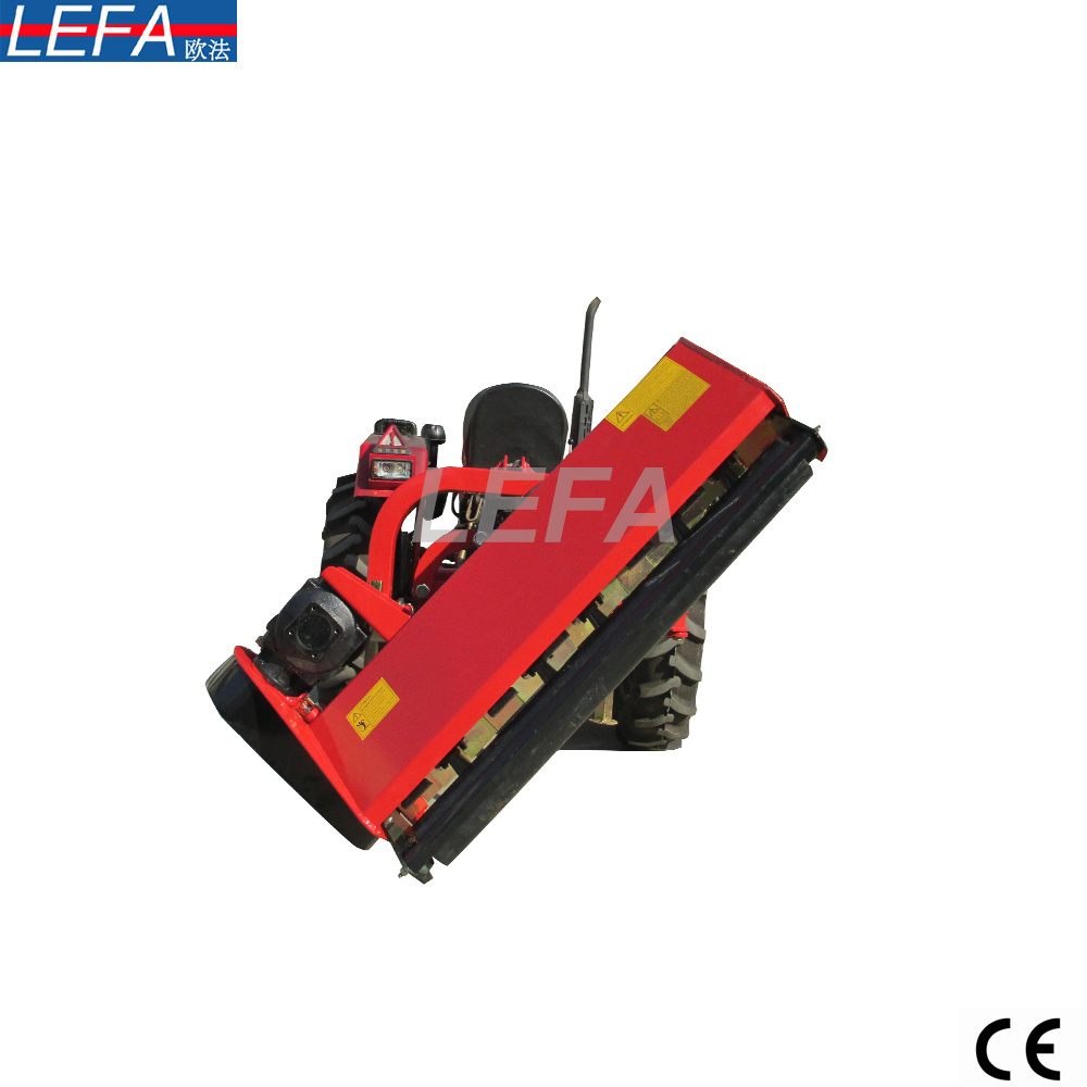 Grass cutting tractor mounted  front side shift flail mower for sale