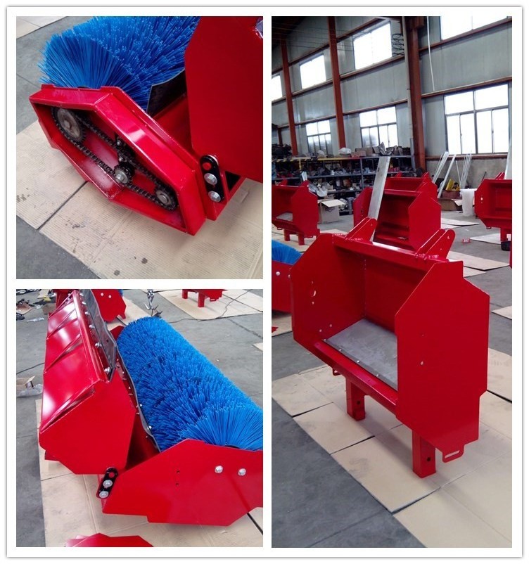 Farm snow sweeper 3 point hitch Tractor mounted sweeper with CE ...