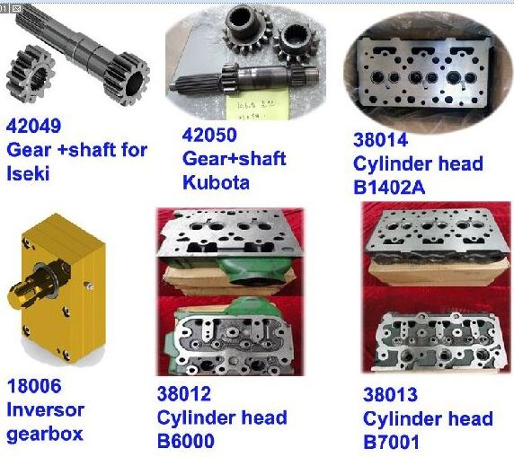 Japanese tractors  PTO inversor transmission gearbox