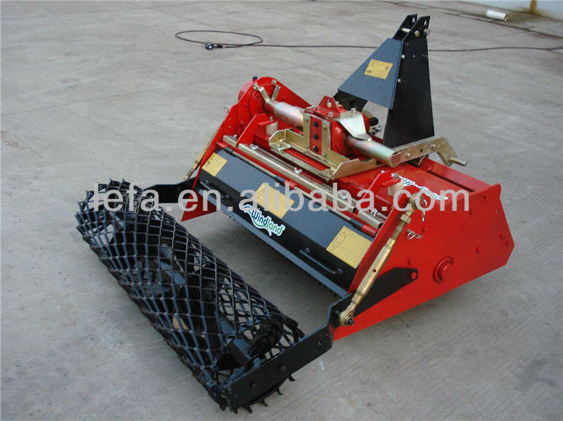 Agriculture rock picker 3 Point Linkage rotary tiller for tractor stone burier cultivator with CE