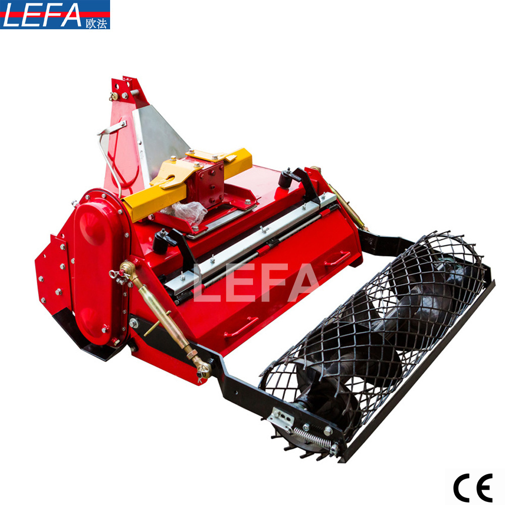 Agriculture rock picker 3 Point Linkage rotary tiller for tractor stone burier cultivator with CE