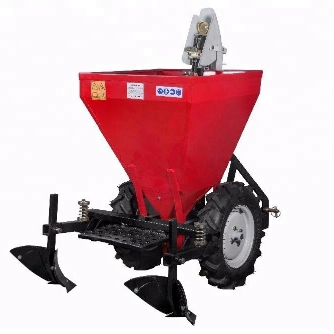 Tractor mounted 3 point Potato planter  machines double rows potato seeder for sale