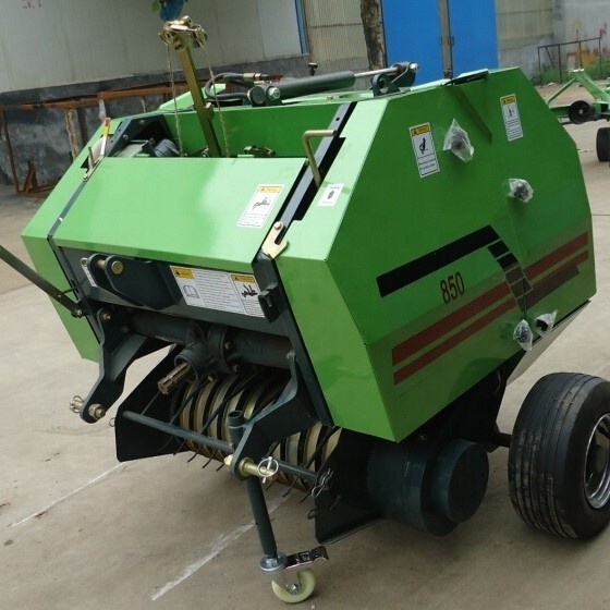 Agricultural Farm tractor PTO driven mini Round tractor Hay Baler 870 for sale