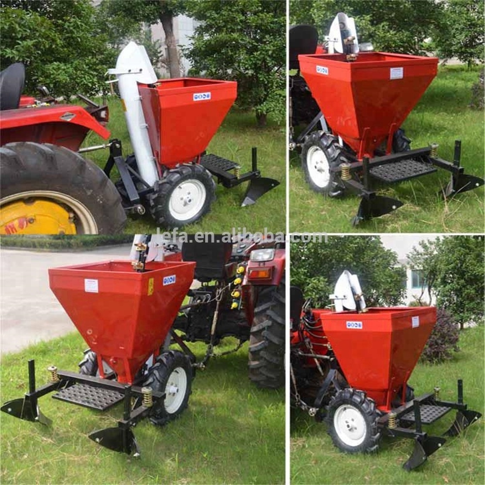 Hot Sale Tractor Machine 3 point PTO Use One Row Potato Planter Seed Seeding Machine Screw