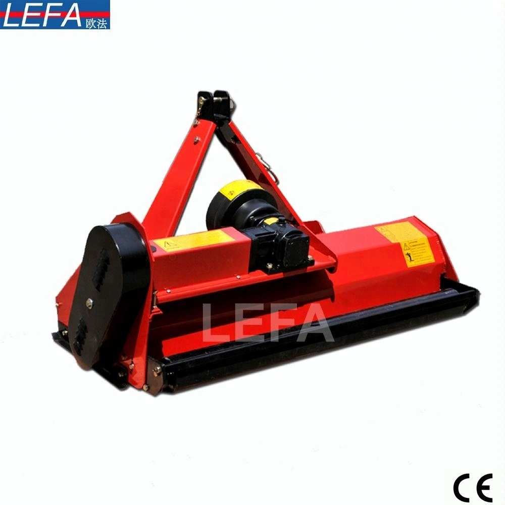 Double blade lawn mower imports tow behind flail mower