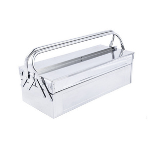 LF-STB3502 350mm 2layer Stainless Steel Hardware Toolbox with double handle