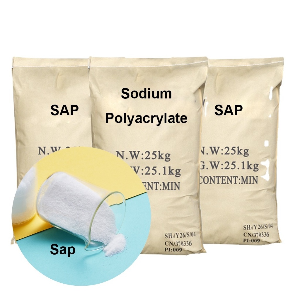 Factory Price Pure Sodium Polyacrylate Sap Super Absorbent Polymer Cas9003-04-7 Socopolymer Industrial With High Quality