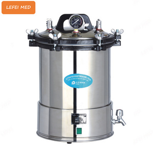 New Medical Class steam sterilizers autoclaves Steel Steam autoclave steriliser autoclave 24 liter