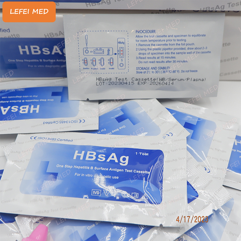 hbsag cassette whole blood hepatitis b test strip quick performance hepatitis c test strips  rapid diagnosis hbsag rapid test