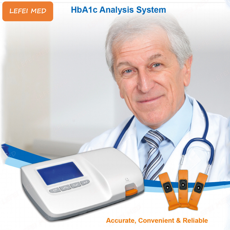 High Accuracy Low price  rapit test  Portable handle HBA1C analyzer glycated hemoglobin hba1c analyzer