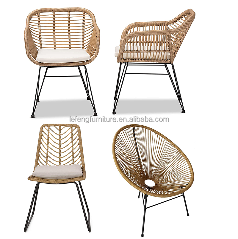 Wholesale Outdoor Rattan Hanging Egg Chair Indoor Leisure Wicker Patio Swing Chair Cheap Garden Egg Rattan Chair Hanging Swing