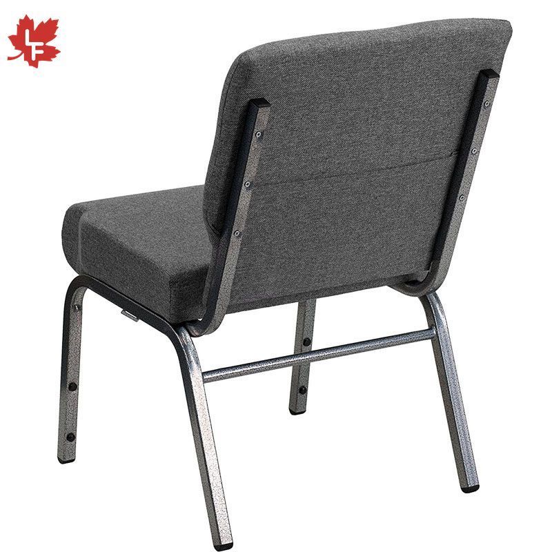 Wholesale Cheap China Metal Stackable Interlocking Theater Used Grey Church Chairs Seats for Auditorium