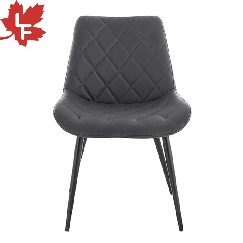 Wholesale Factory Cheap Modern Nordic Kitchen Restaurant Chair Living Room Furniture Sillas PU Leather Dining Chairs