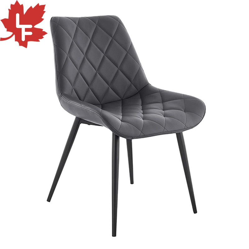 Wholesale Factory Cheap Modern Nordic Kitchen Restaurant Chair Living Room Furniture Sillas PU Leather Dining Chairs