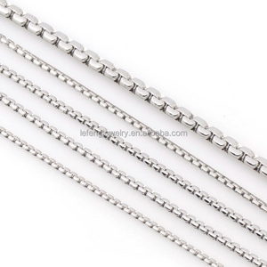 Stainless steel necklace chain, bulk sale high quality necklace S chain for men or women