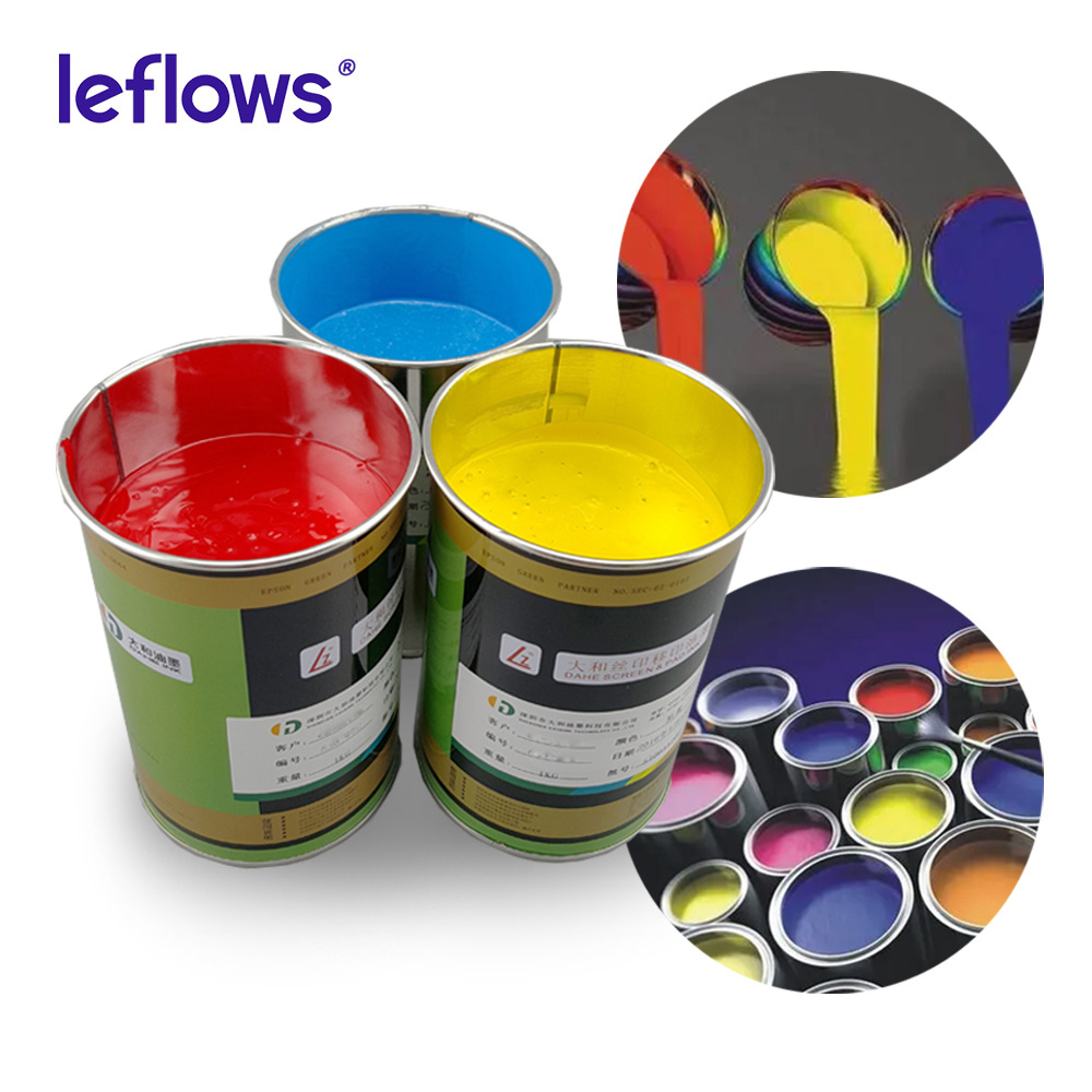 High Quality Scratch Resistant UV Ink Surface Screen Printing Pad Printing Ink For Plastic ABS PVC PC