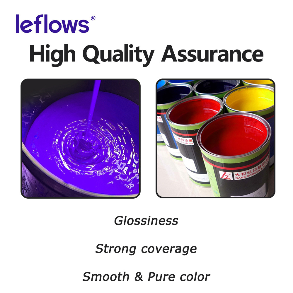 High Quality Scratch Resistant UV Ink Surface Screen Printing Pad Printing Ink For Plastic ABS PVC PC