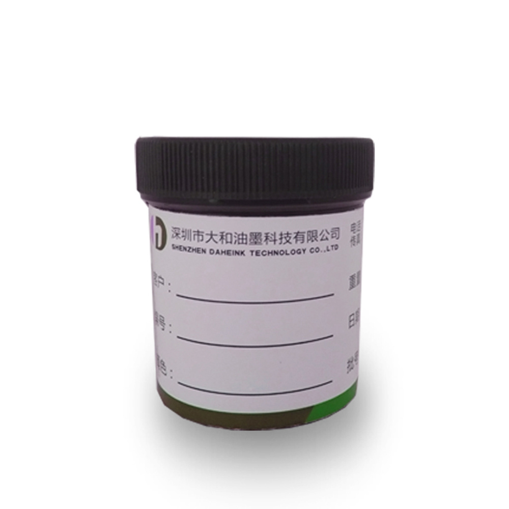 Silicon Wafer Dot Detection Ink High Concentration Temperature Resistant silver electric conductive ink For Dotting Device