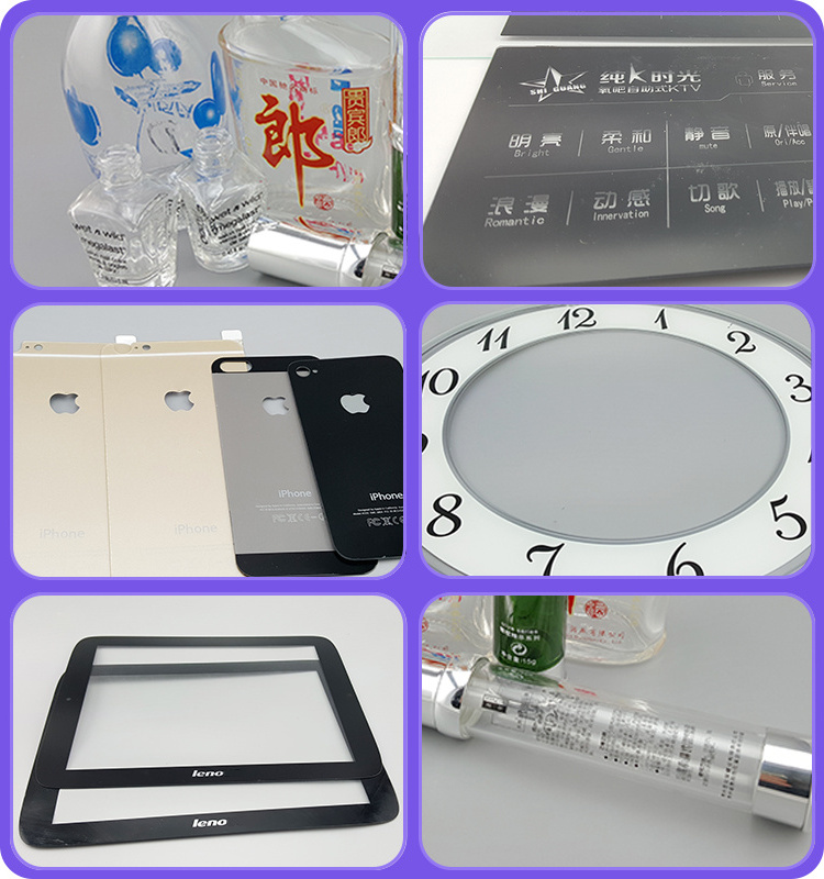 ECO Friendly Silver Mirror Ink Screen Printing For ABS PMMA