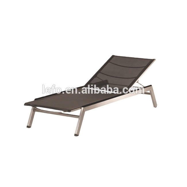 Wooden Leisure Hotel Garden Swimming Pool Chair Patio Sun Lounger Sun Bed Beach Lounge Outdoor Chair