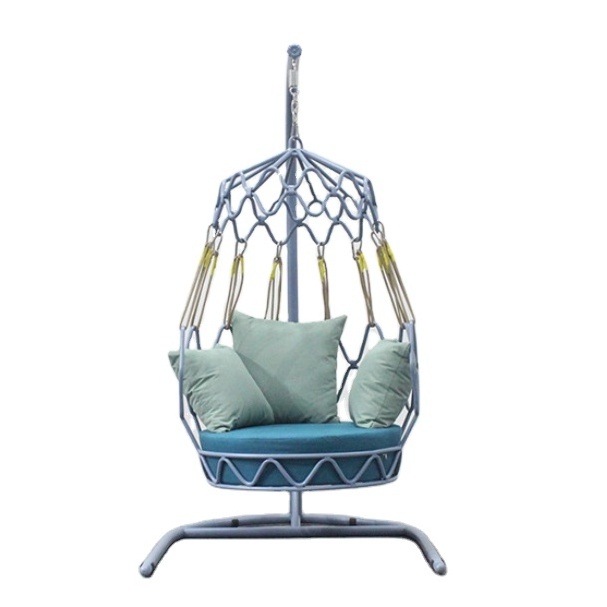 Luxury Rattan wicker Hanging egg chair for hot sale rattan swing