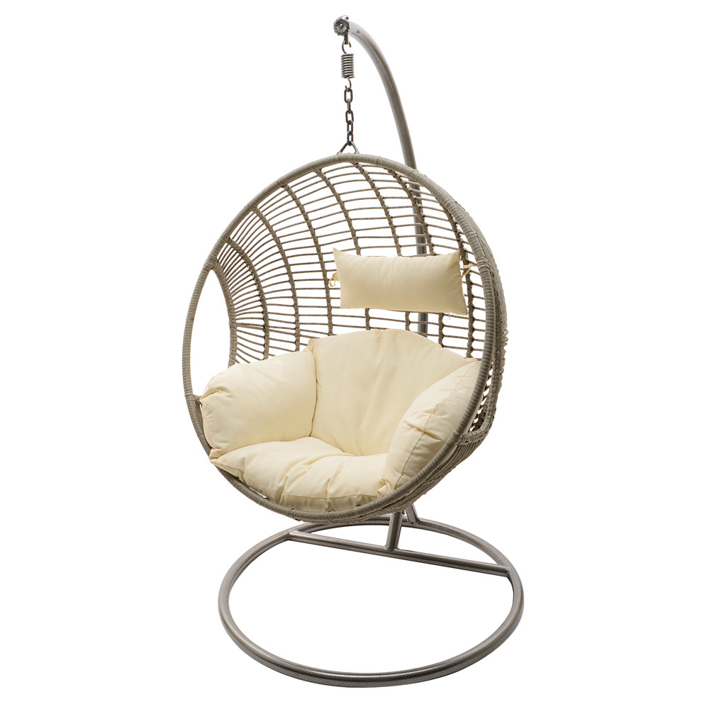 Outdoor patio wicker garden swing chairs