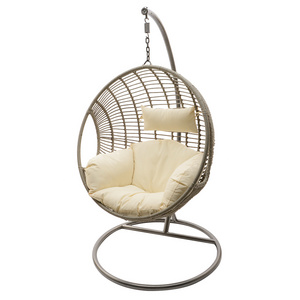 Outdoor patio wicker garden swing chairs