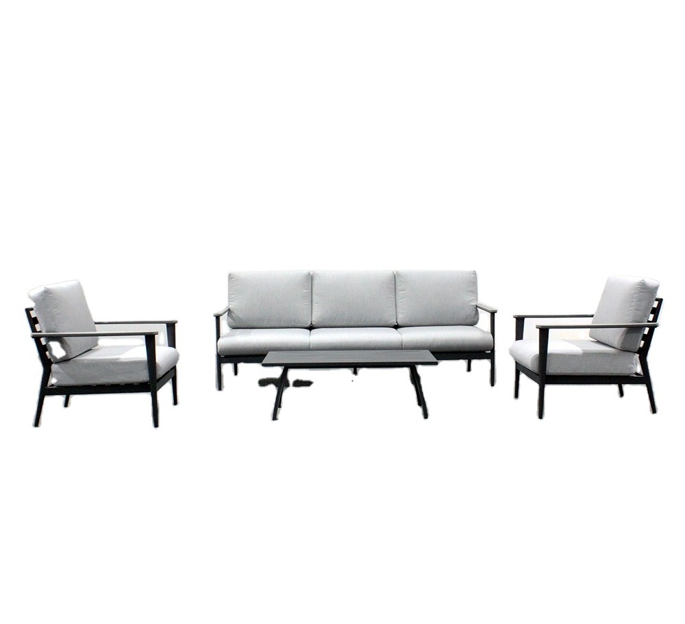 Garden leisure conversation sofa set outdoor sectional sofa patio furniture