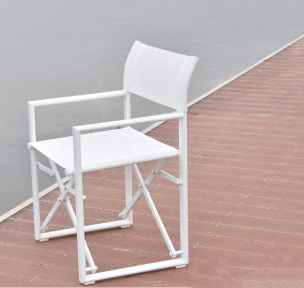 Aluminum frame outdoor folding director chair for outdoor