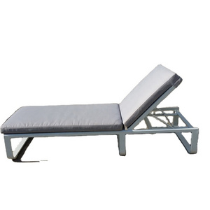 Outdoor Aluminum Frame Metal Swimming Pool Beach Patio Garden Sun Bed Chaise Lounge Chair