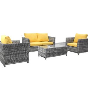 Italian Canadian style hotel furniture rattan wicker outdoor furniture