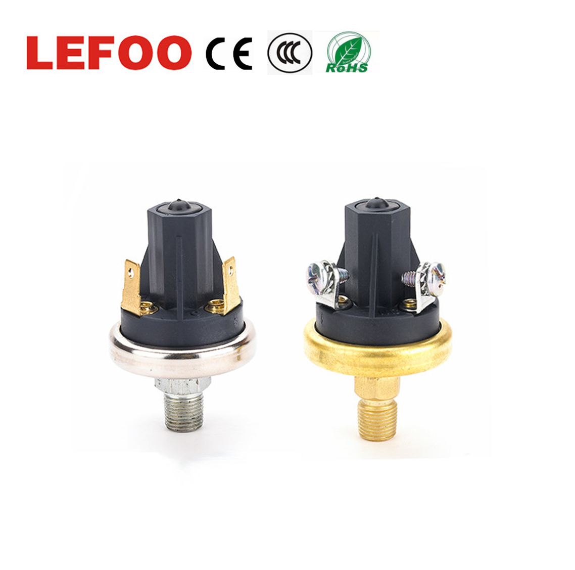 LF20 Oil Pressure Switch Oil Pressure Alarm Switch Professional Engine Oil Pressure Switch 500 Psi 240VAC CN;ZHE LEFOO 15A CE