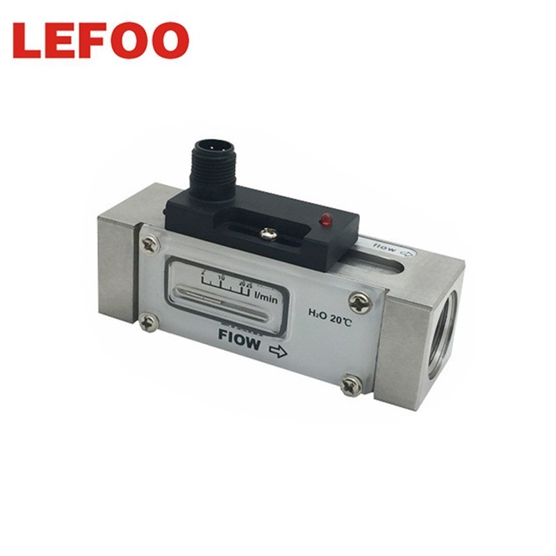 FS200 HVAC 2~28L/min G3/8 Connection Aluminum Material Flow Switch