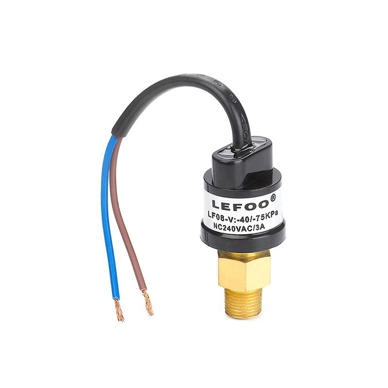 LEFOO LF08V SPST 10bar Low Vacuum Pressure Controller Switch For Braking System Of Automobile