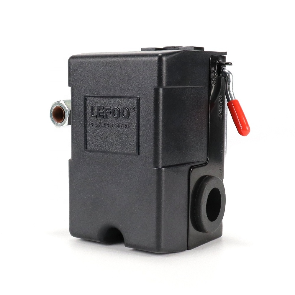 LEFOO LF10 95-125 PSI UL approved Mechanical Differential Adjustable Pressure Switch  for Air Compressor