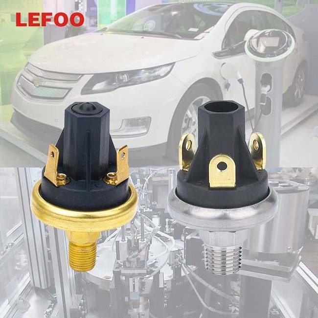 LF20 Oil Pressure Switch Oil Pressure Alarm Switch Professional Engine Oil Pressure Switch 500 Psi 240VAC CN;ZHE LEFOO 15A CE