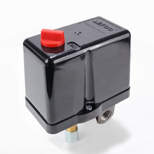 LEFOO LF18 3 Phase Air Compressor Pressure Controller Water Switch 220VAC CN;ZHE Plastic, Metal 16bar Black 25A