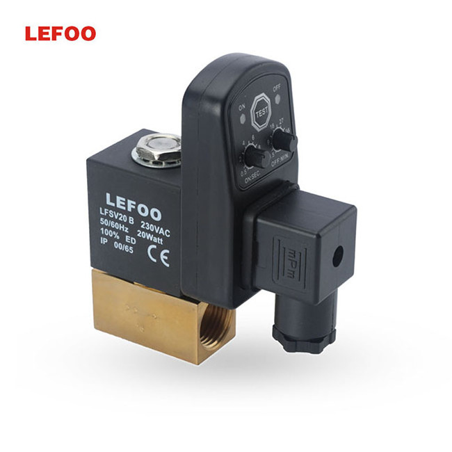 LFSV20-B  High Pressure switch mediumPressure Water Draingage bothway Solenoid Valve for  RO Water Purification System