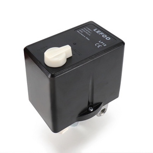 LEFOO LF12 6A-10A air pressure switch for compressor and pump with on-off knob thermal relay