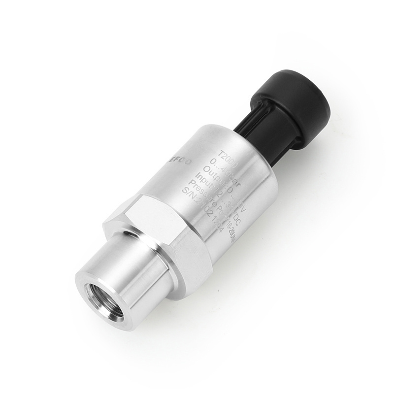 LEFOO T2000  ceramic 4-20ma hydraulic pressure transducer for Industry, accurate span and offset calibration