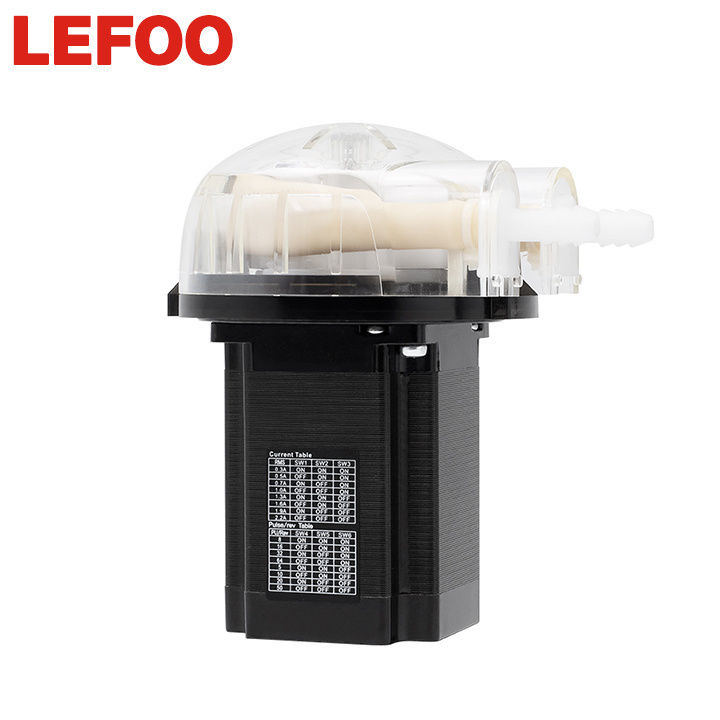 LEFOO Stepper Motor small peristaltic industrial pump fluid dosing peristaltic pump liquid dispensing peristaltic pump supplies