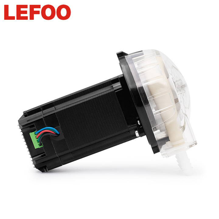 LEFOO Stepper Motor small peristaltic industrial pump fluid dosing peristaltic pump liquid dispensing peristaltic pump supplies