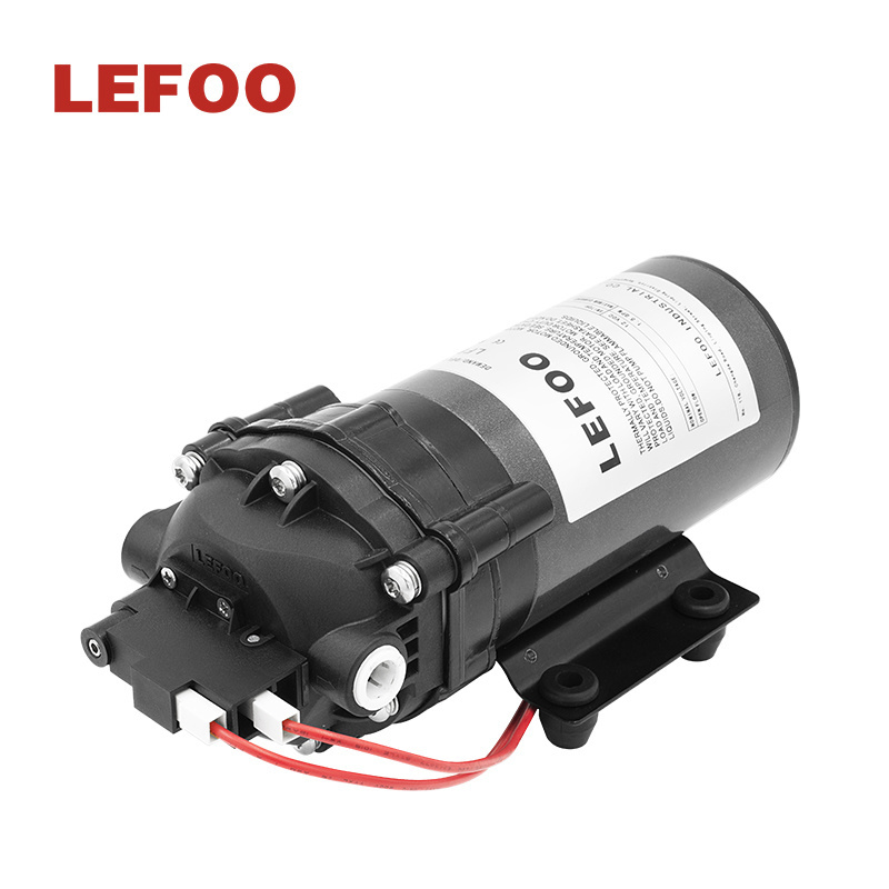 LEFOO Lefoo 12V DC Water Cleaning purification drinking diaphragm pressure pump Demand Delivery Pump RV water pump