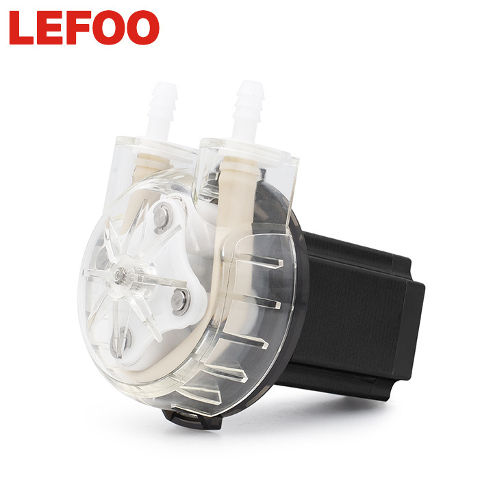 LEFOO Stepper Motor small peristaltic industrial pump fluid dosing peristaltic pump liquid dispensing peristaltic pump supplies