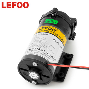 LEFOO 24V 100gpd ro booster pump diaphragm water pump ro water purifier pressure membrane pump