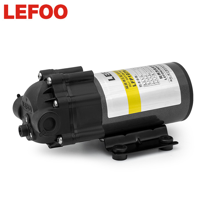 LEFOO 75 GPD Micro Self Priming RO Water Booster Pump Ro Pressure Pompe