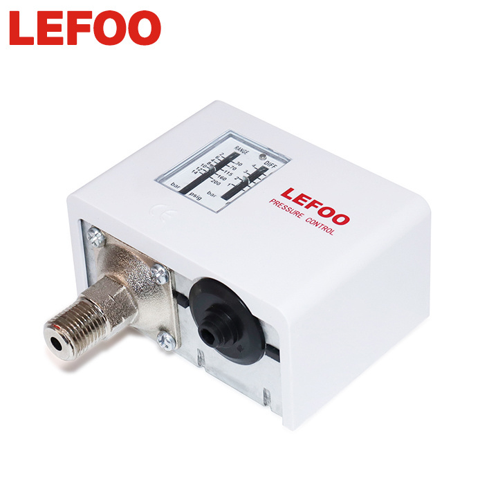 LEFOO LF55 compressor  pressure switch different pressure gauge refrigeration pump switch controller