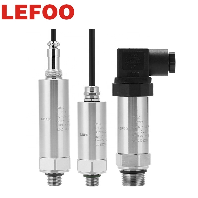 LEFOO waterproof outlet oil-filled diffusion silicon core low Pressure Sensor RS485 air fluid Pressure Transducer