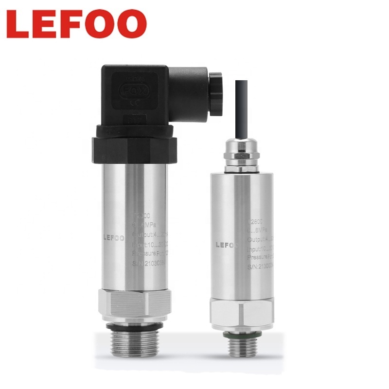 LEFOO waterproof outlet oil-filled diffusion silicon core low Pressure Sensor RS485 air fluid Pressure Transducer