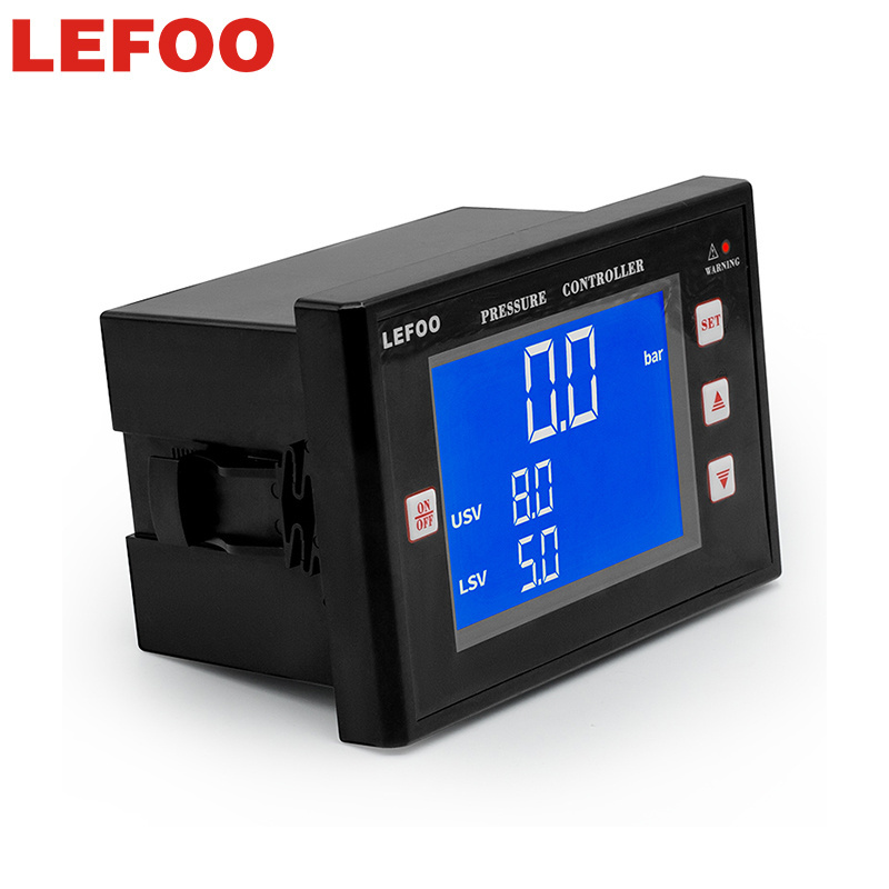 LEFOO High Quality 220/110VAC automatic intelligent pressure control switch with LCD